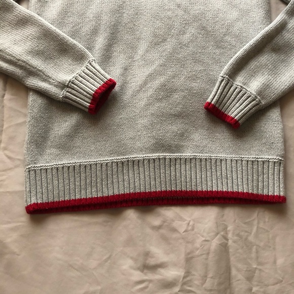 Light Grey Tommy Hilfiger Knitted Sweater - Picture 2 of 10